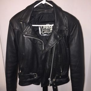 Classic Vintage Leather Jacket